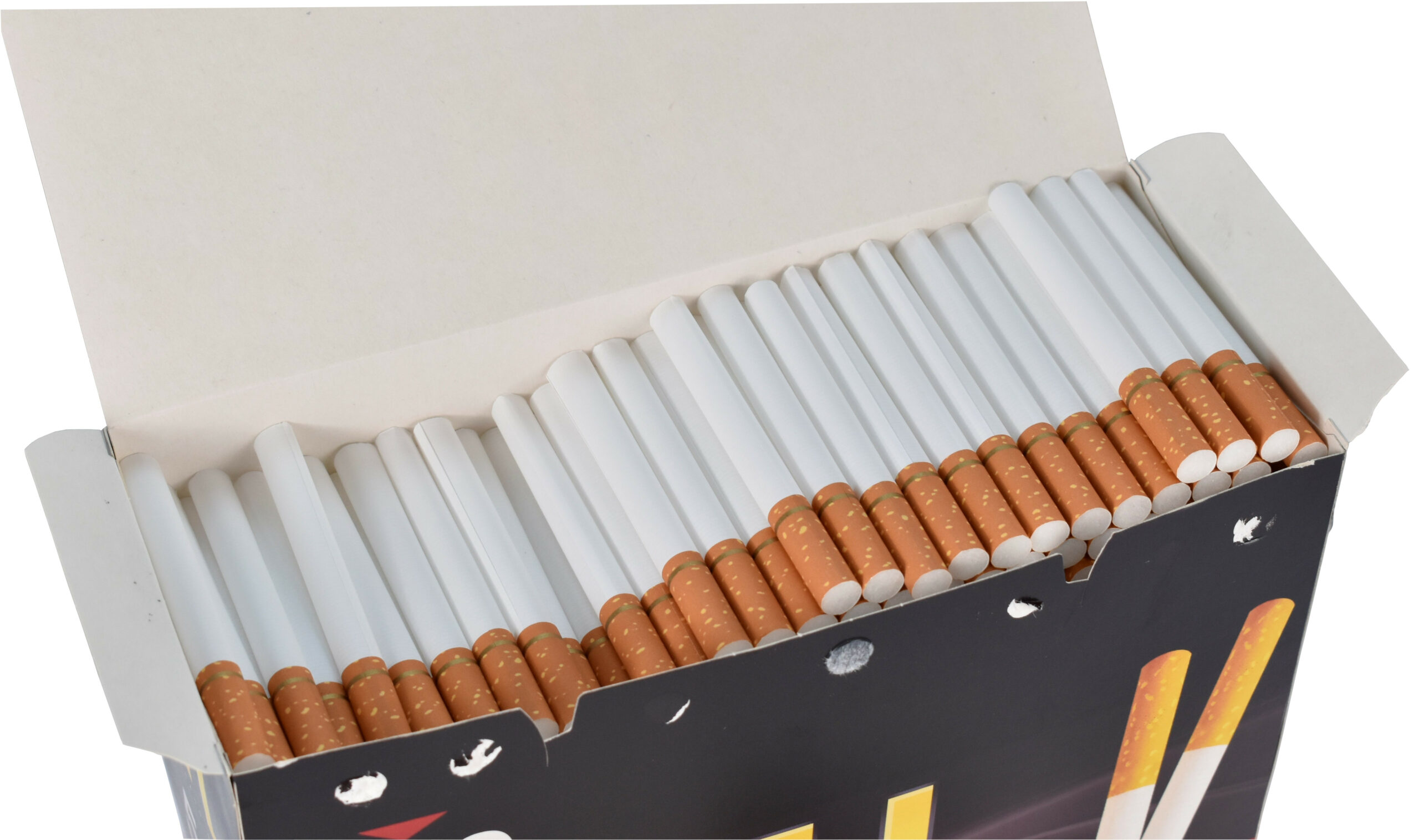 Gilzy papierosowe do Tutki z złotą obrączką 15mm filter